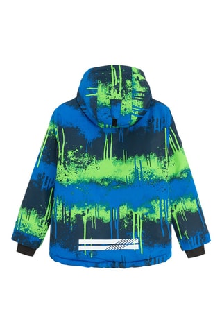 Veste de ski à capuche - Bleu