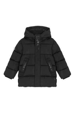 Doudoune à capuche - Noir