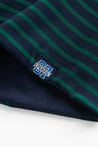 Bonnet réversible - Bleu marine