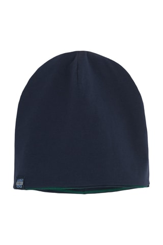 Bonnet réversible - Bleu marine