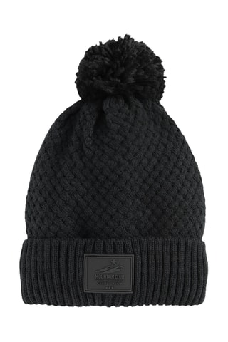 Bonnet à pompon - Noir