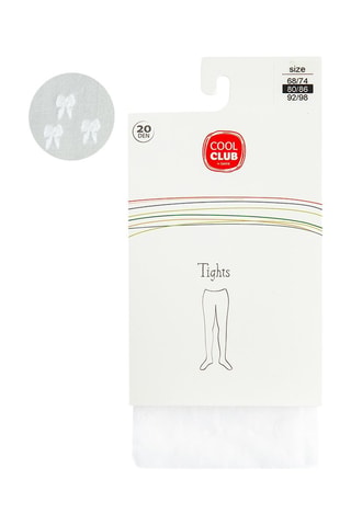 2 paires de collants - 20 deniers - Blanc