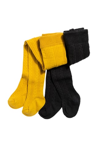2 paires de collants - Noir