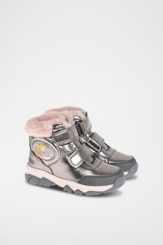 Bottines fourrées Aurore La Belle au Bois Dormant Disney Gris et rose
