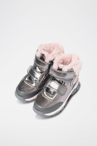 Bottines fourrées Aurore La Belle au Bois Dormant Disney Gris et rose