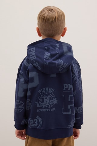 Sudadera con capucha - Azul oscuro