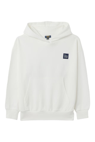Sudadera con capucha - Blanco