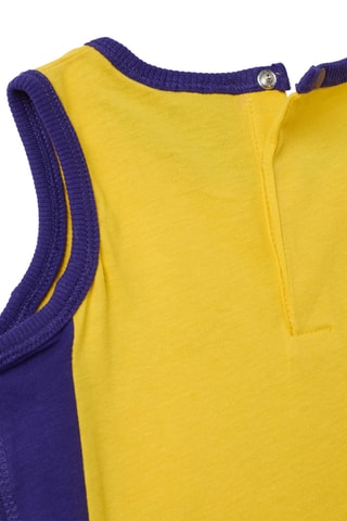 Camiseta de tirantes y short Lakers de Los Angeles - Amarillo