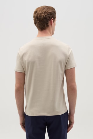 Camiseta regular - Beige