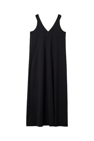 Vestido midi - Negro