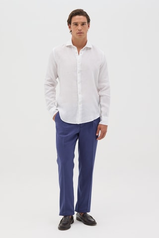 Camisa de seda - Blanco