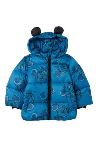 Anorak con capucha - Azul