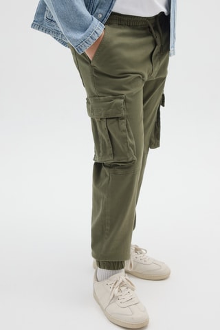 Pantalón cargo - Caqui