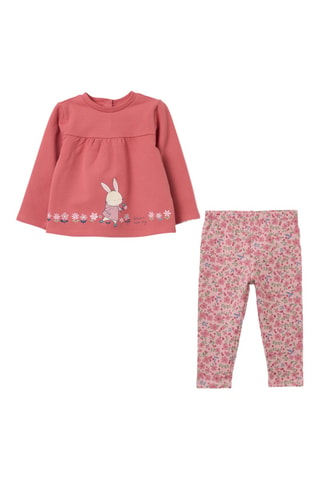 Top y leggings - Rosa