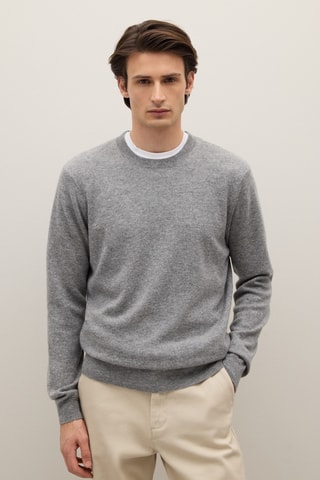 Jersey de cachemir - Gris