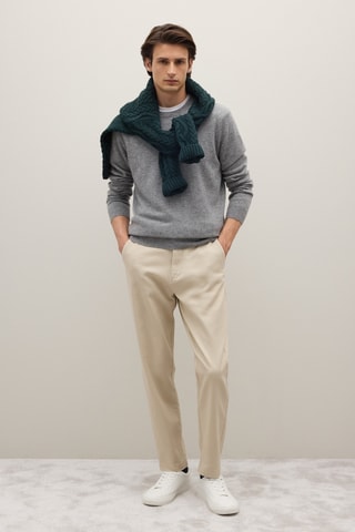 Jersey de cachemir - Gris
