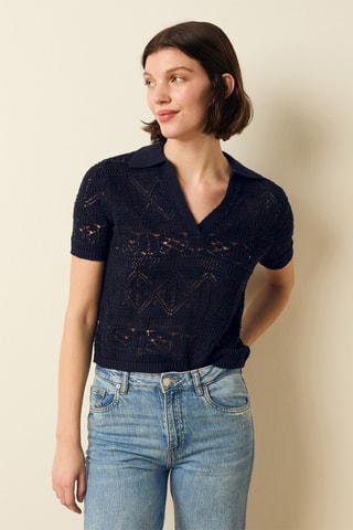Top - Azul