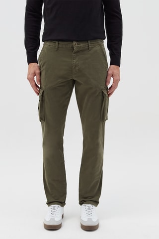 Pantalón cargo - Marrón