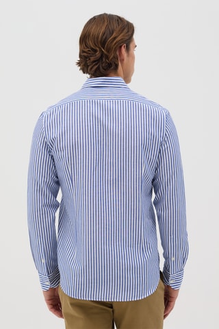 Camisa de seda - Azul