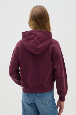 Sudadera con capucha - Burdeos