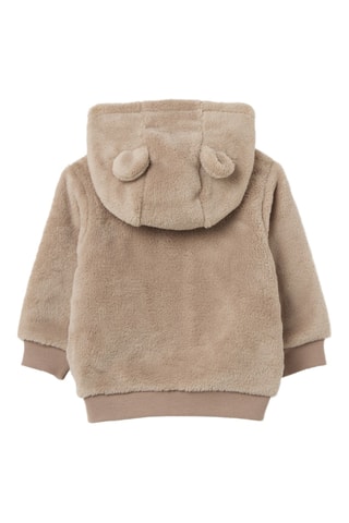Abrigo con capucha Mickey Disney - Beige