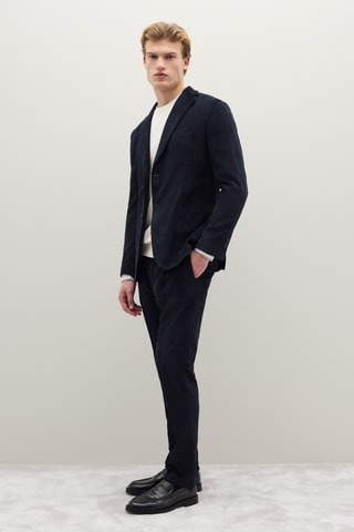 Blazer de pana - Azul marino