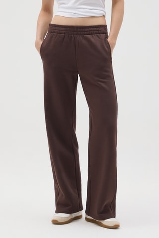 Pantalón fluido - Marrón