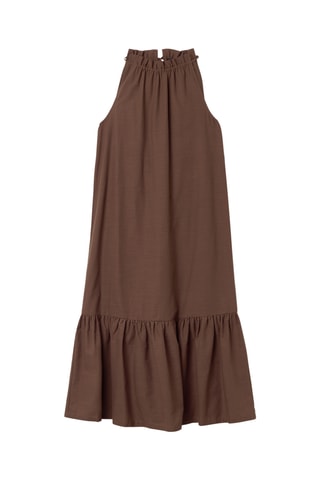 Vestido largo - Marrón
