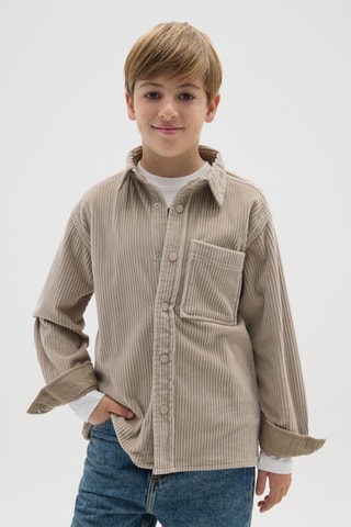 Camisa de pana - Beige