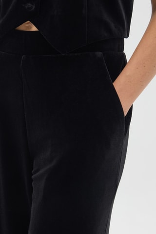 Pantalón de terciopelo - Negro