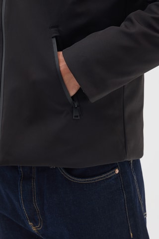 Chaqueta con capucha - Negro