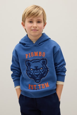 Sudadera con capucha - Azul marino