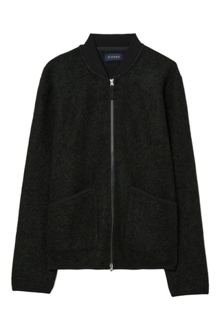 Chaqueta de lana - Caqui