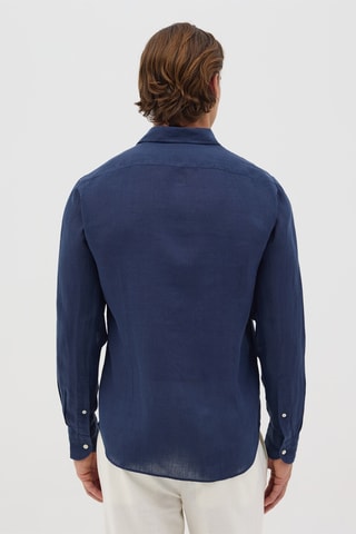 Camisa de seda - Azul