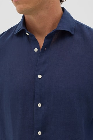 Camisa de seda - Azul