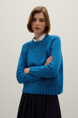 Jersey de lana - Azul