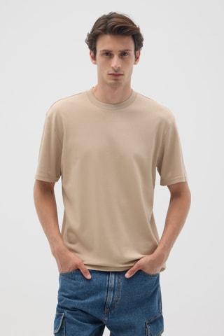 T-shirt - Beige