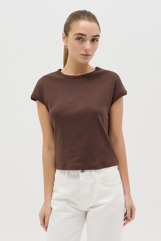 Camiseta - Marrón