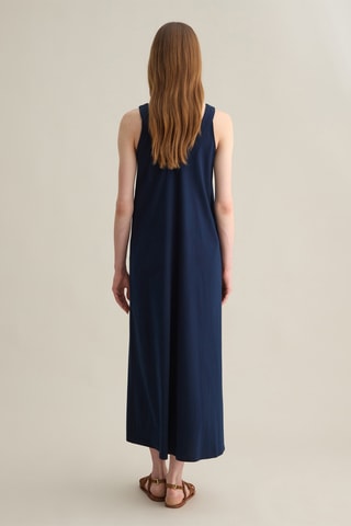 Vestido midi - Azul