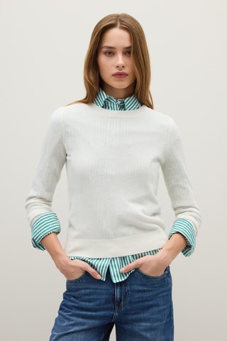 Jersey de lana - Blanco
