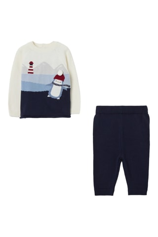 Jersey y pantalón - Azul marino