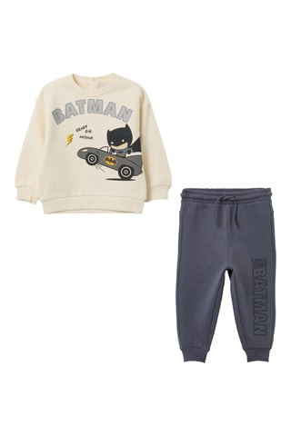 Sweat Batman la Ligue des Justiciers DC Comics et jogging - Bleu