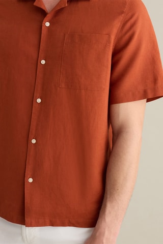 Camisa de lino - Rojo