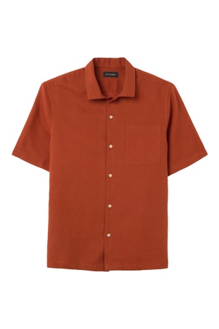 Camisa de lino - Rojo