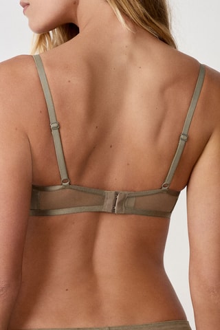 Soutien-gorge Amaryllis - Vert olive - N° 9 Balconnet