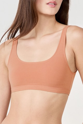 Brassière Coton 360 - Rose poudré
