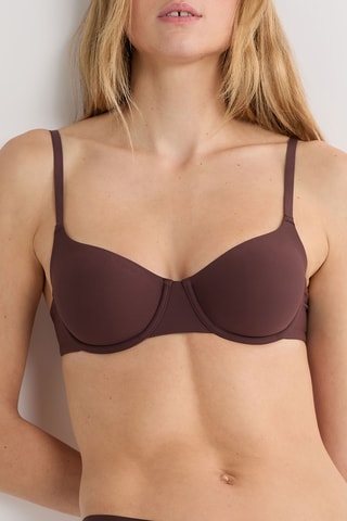 Soutien-gorge Pure fit - Marron foncé