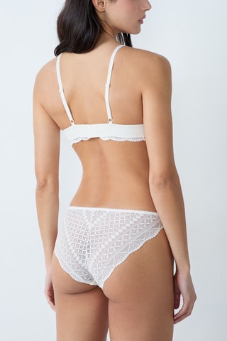 Soutien-gorge Idole - Blanc - N°8 Triangle