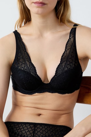 Soutien-gorge Idole - Noir - N°3 Triangle