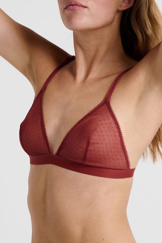 Soutien-gorge Fleck - Rouge brique